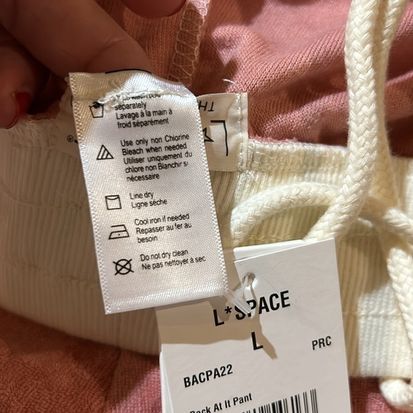 L Space Back at it Pant/Jogger. NWT XL - Picture 7 of 8